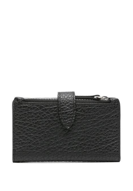 portafoglio four stitches zip unisex nero MAISON MARGIELA | SA1VX0019 P4455T8013